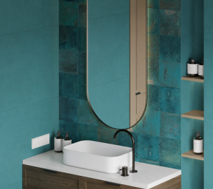 Керамогранит Laparet Oxido Peacock структура матовый карвинг (19,6х19,6)